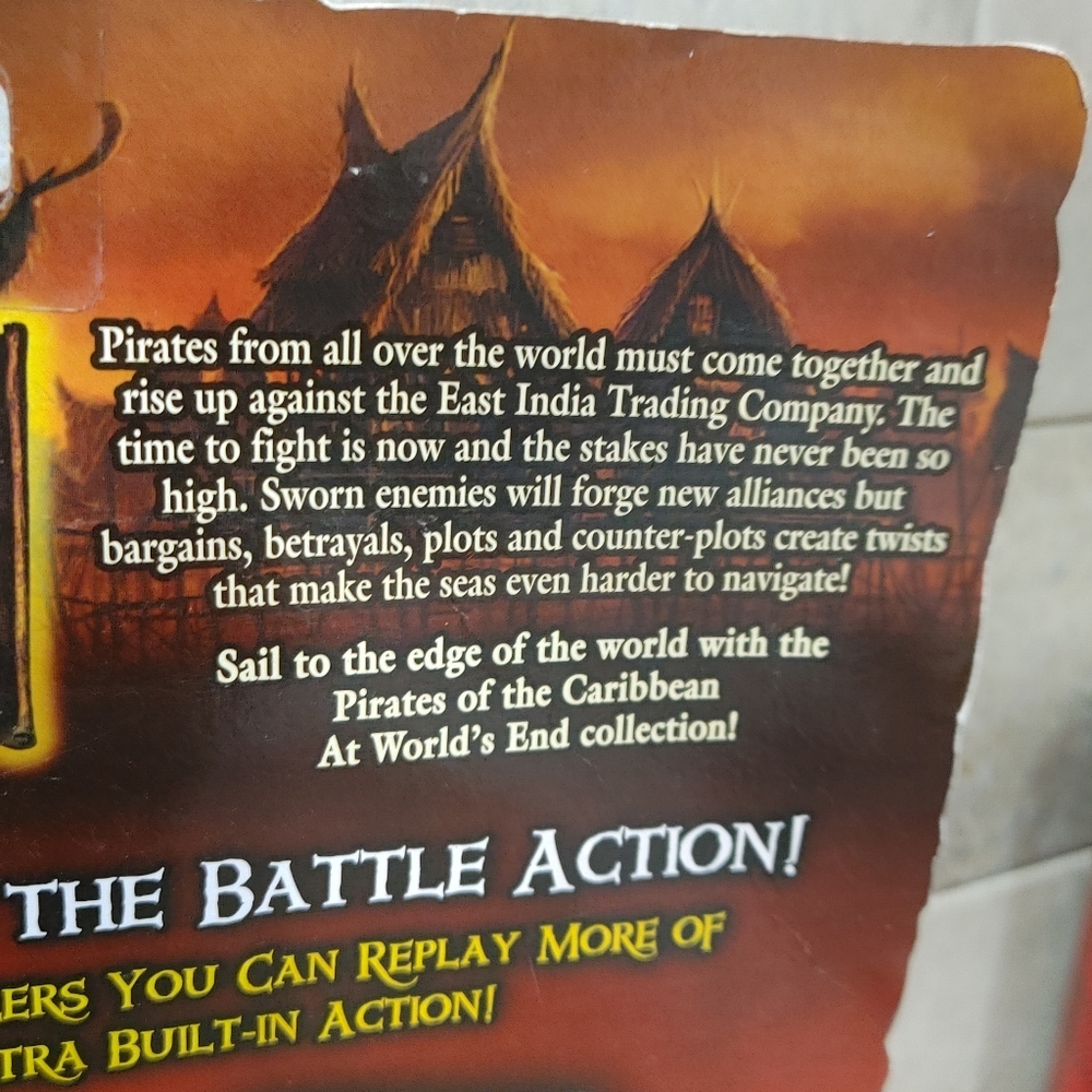 Ultimate Jack Sparrow Disney Pirates of the Caribbean Figure NIB At World's End - Picture 5 of 5